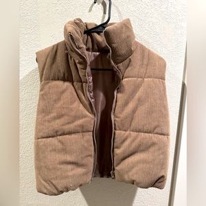 Brown vest